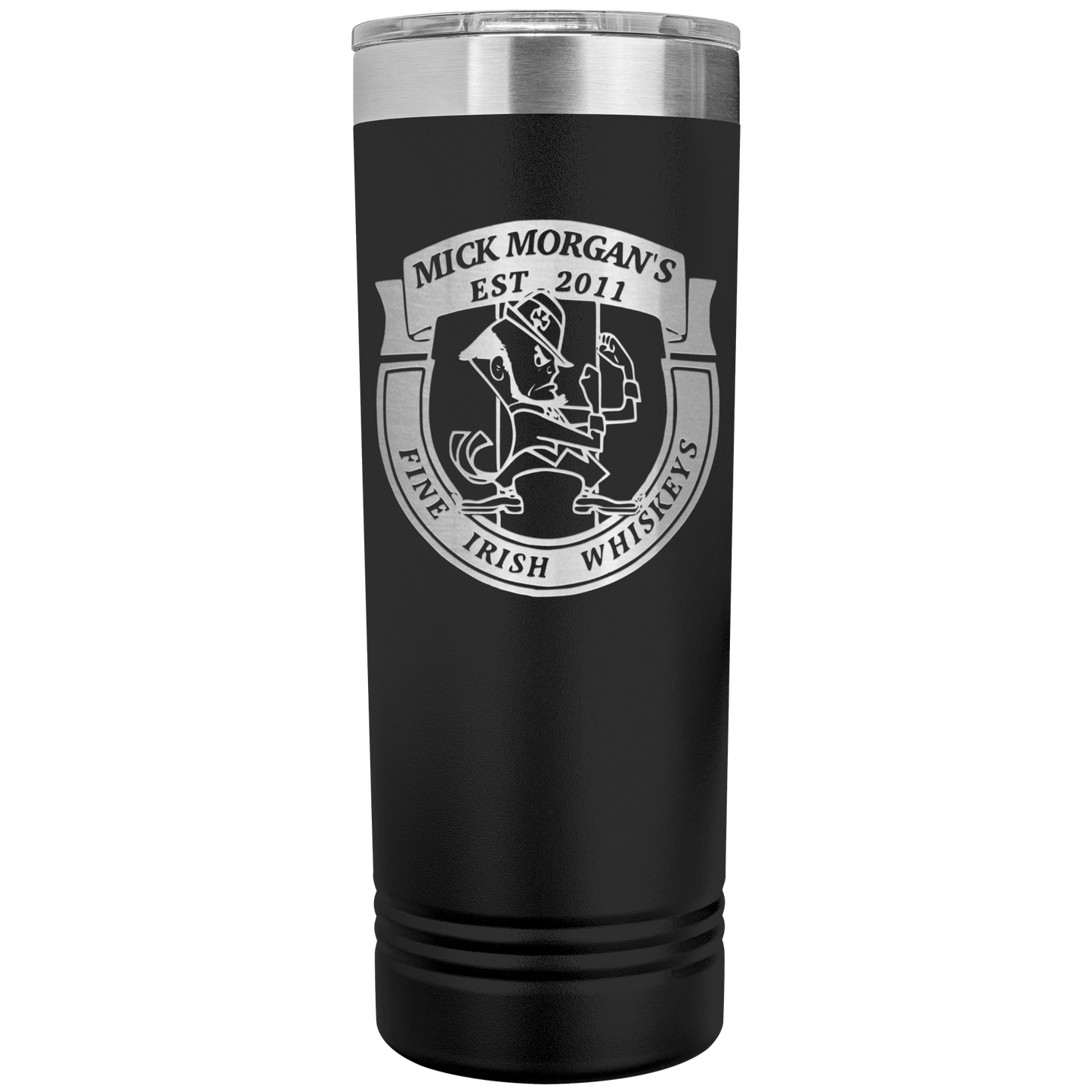 Mick_Morgans_22oz_Skinny_Tumbler_Black_Mockup.png