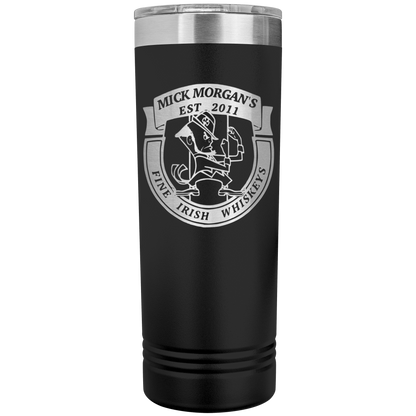 Mick_Morgans_22oz_Skinny_Tumbler_Black_Mockup.png