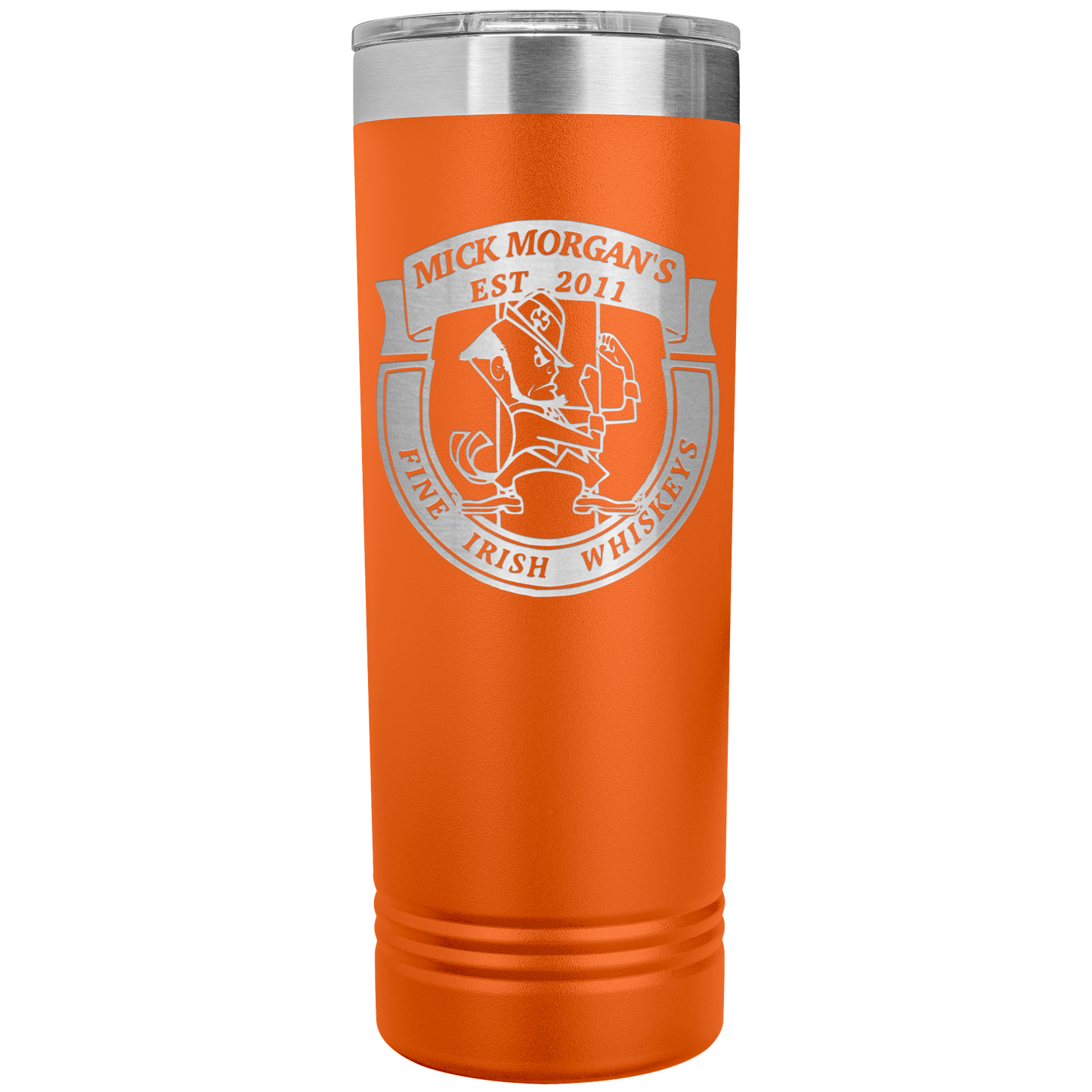 Mick_Morgans_22oz_Skinny_Tumbler_Orange_Mockup.png