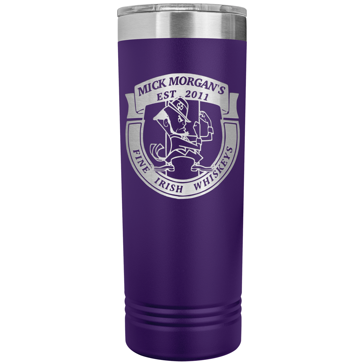 Mick_Morgans_22oz_Skinny_Tumbler_Purple_Mockup.png