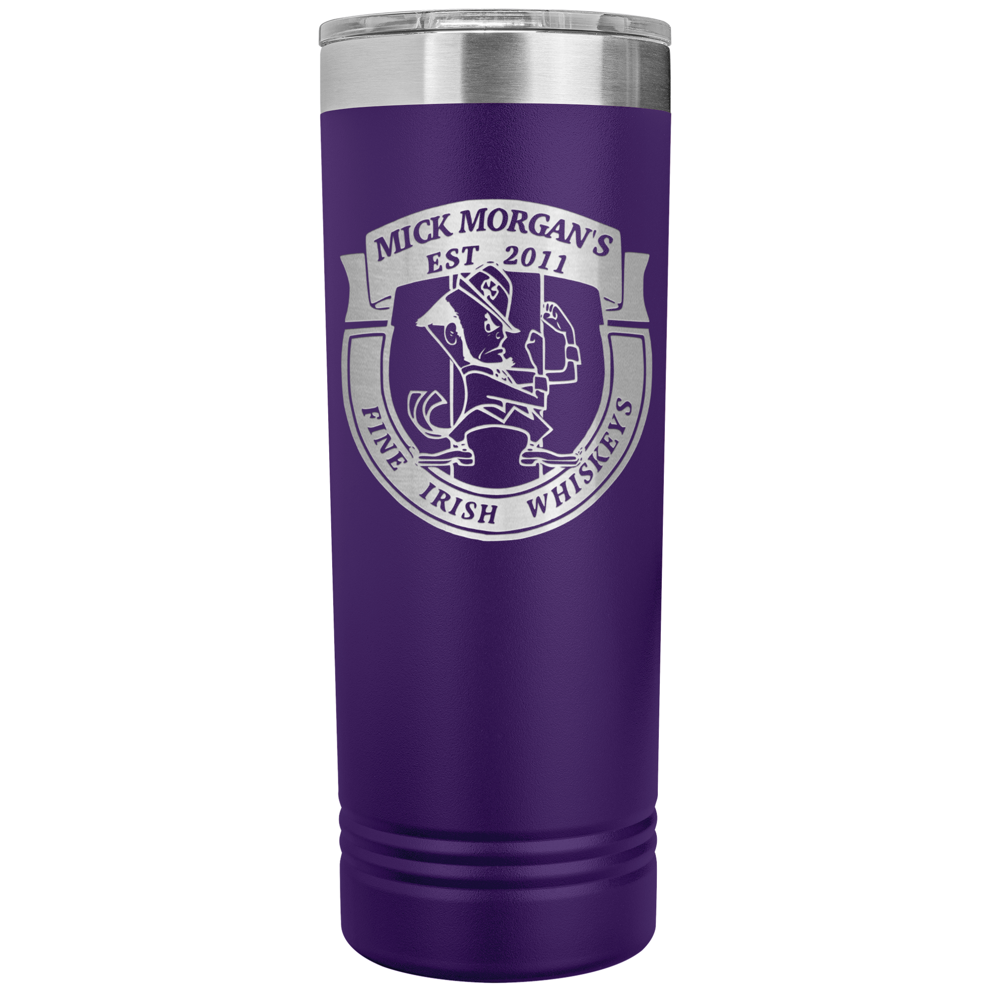 Mick_Morgans_22oz_Skinny_Tumbler_Purple_Mockup.png