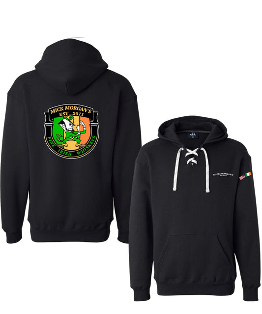 Mick Morgan's Lace up Hoodie