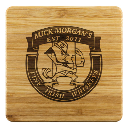 Mick Morgan's Bamboo Coaster - 4pc