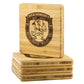 Mick Morgan's Bamboo Coaster - 4pc