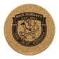 Mick Morgan's Round Cork Coaster - 4pc